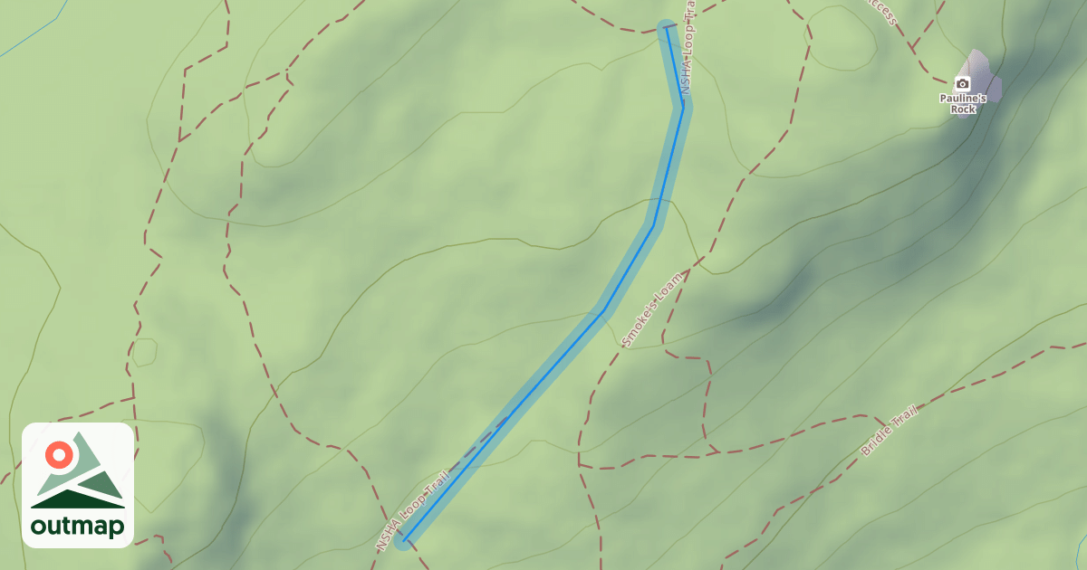 Map of NSHA Loop Trail