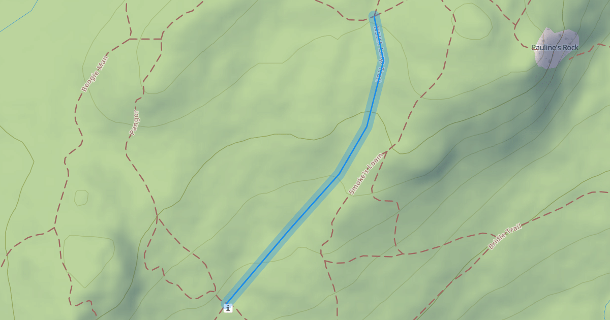 Map preview of NSHA Loop Trail