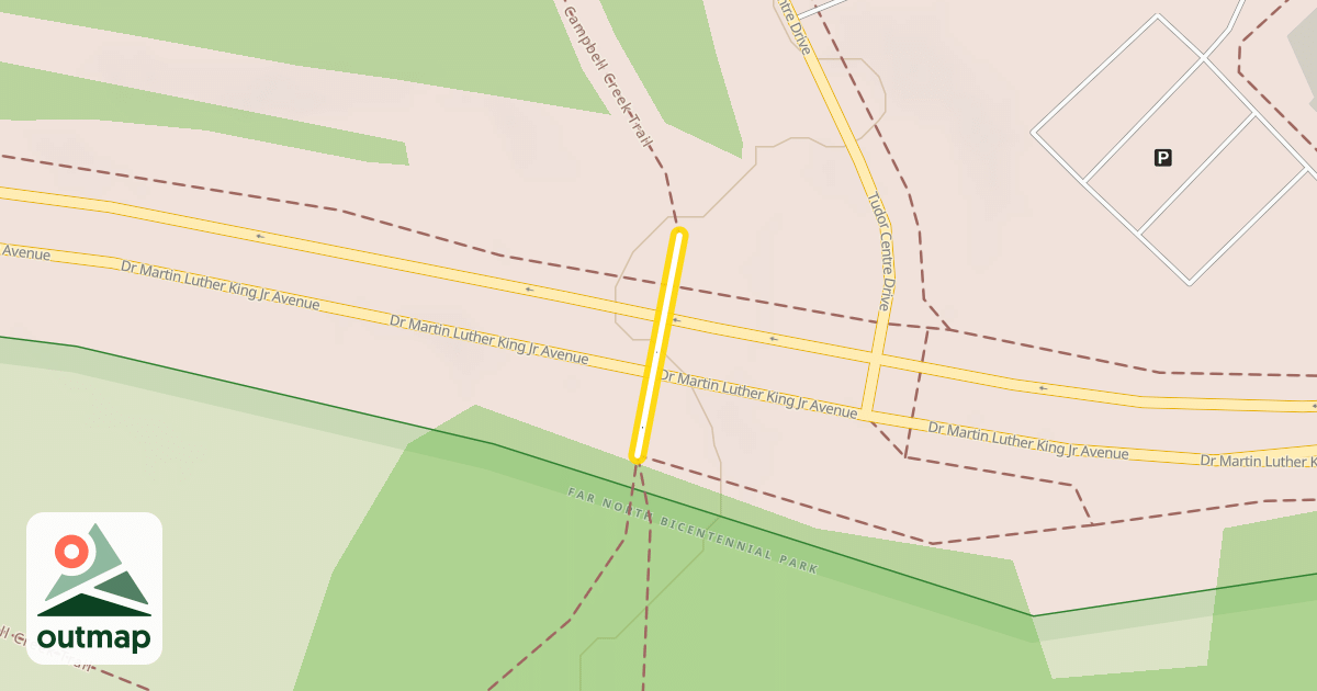 Map of Campbell Creek Trail