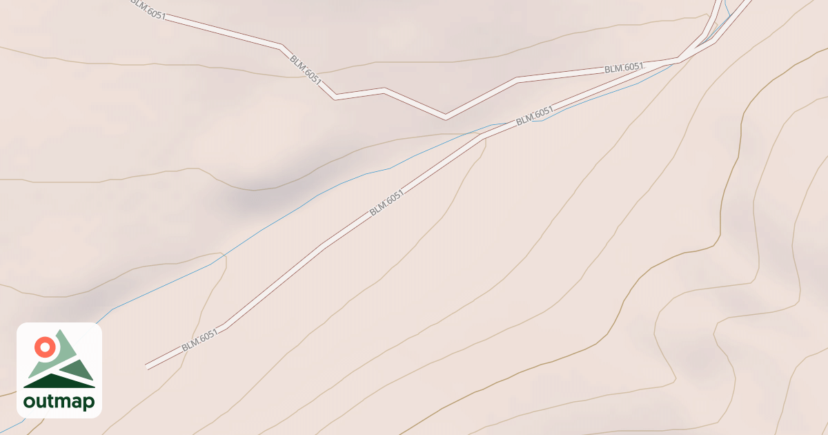 Map of BLM National GTLF Public Motorized Roads badb997f-181c-481b-b172-639e493fb69e