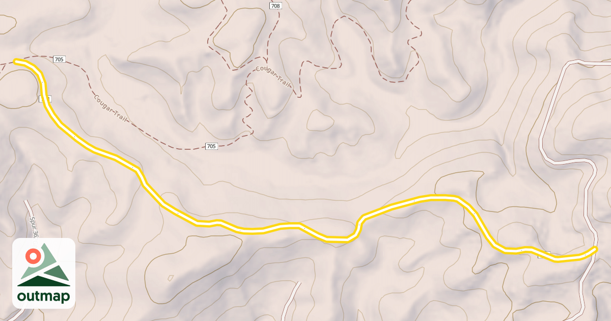 Map of Wayout Trail