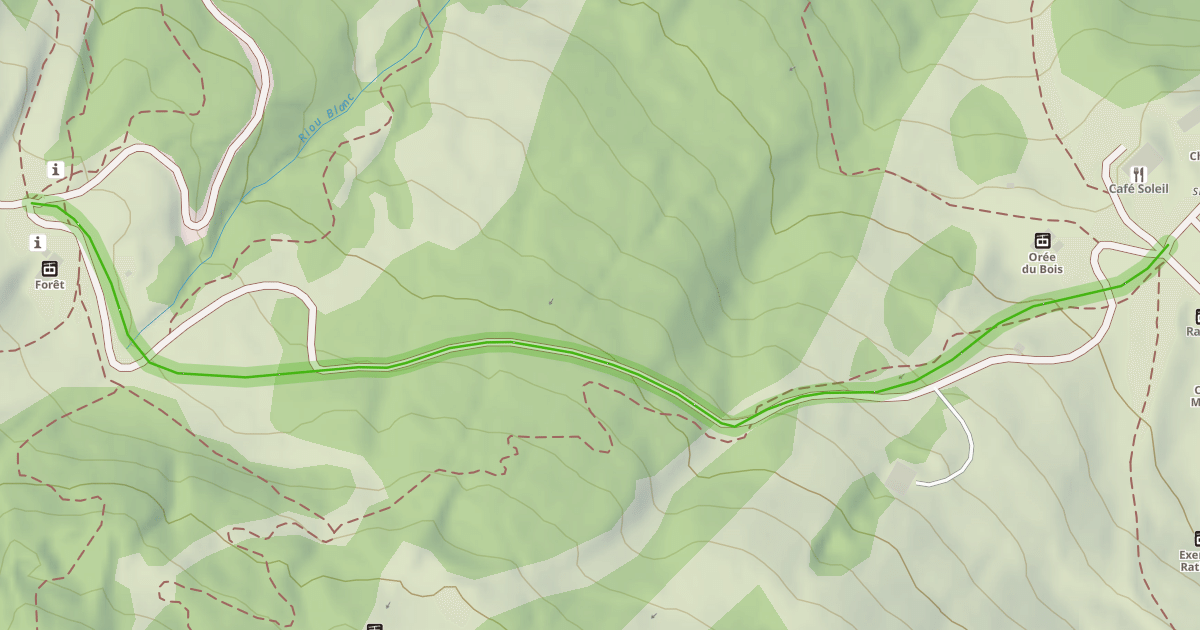 Map preview of Lièvre Blanc