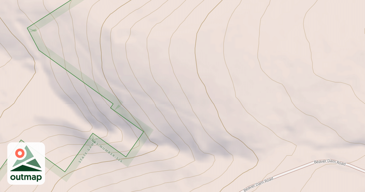 Map of Gordon Browse Trail
