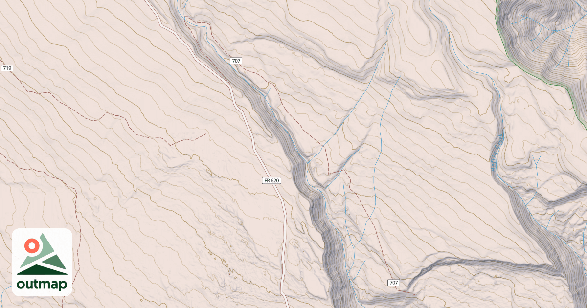 Map of Devils Hole