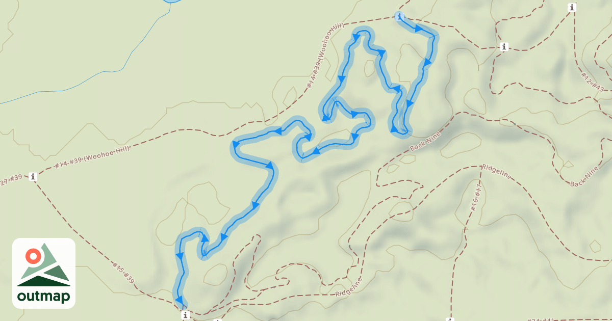 Map of Back Nine