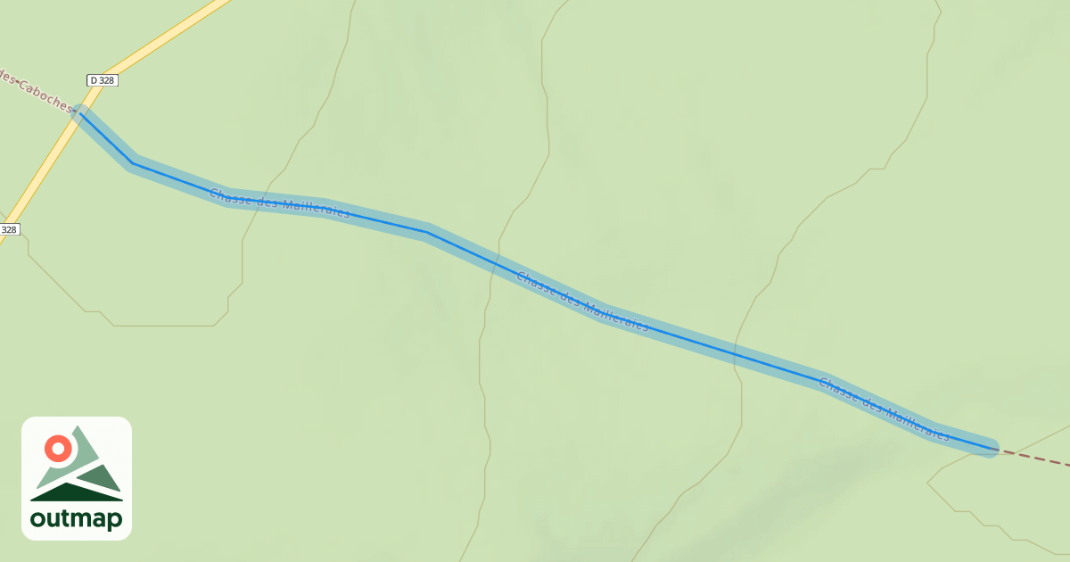 Map of Chasse des Mailleraies
