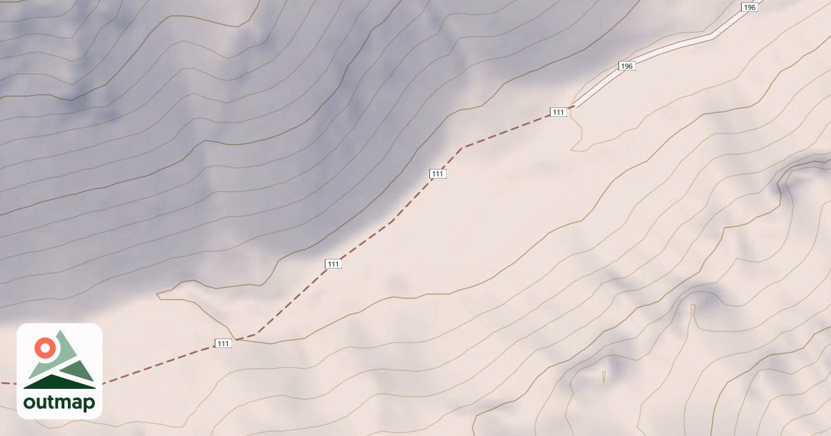Map of Webber Creek - Divide Creek