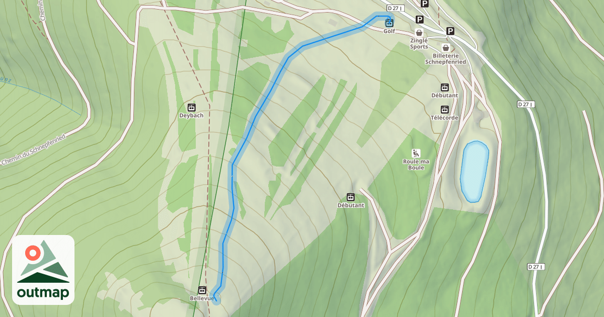 Map of Chalet