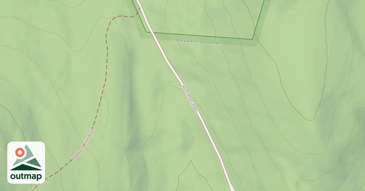 Map of Old Chesterfield Road