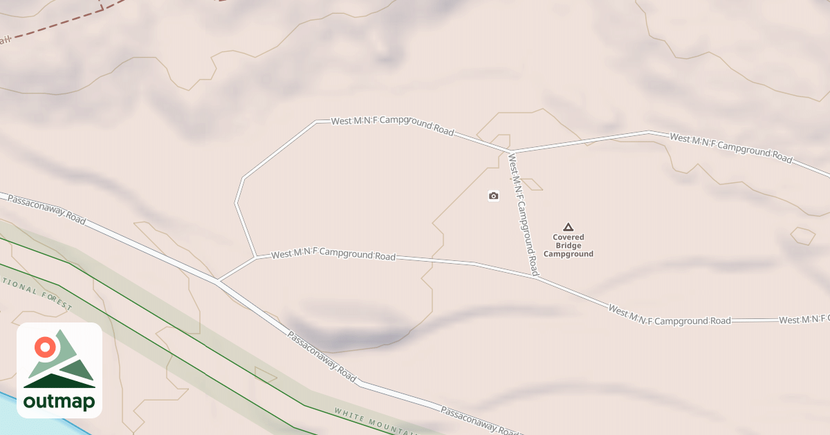 Map of COVERED BRIDGE