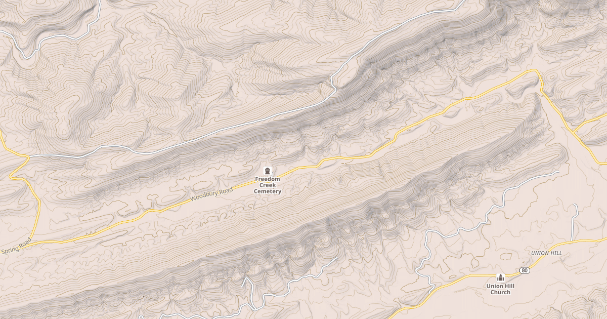 Map preview of FREEDOM CREEK