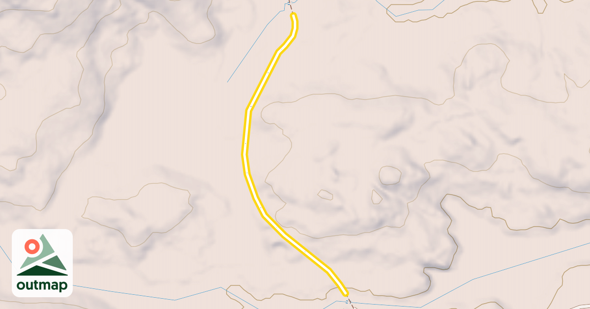 Map of Fish Pond Truck Trail