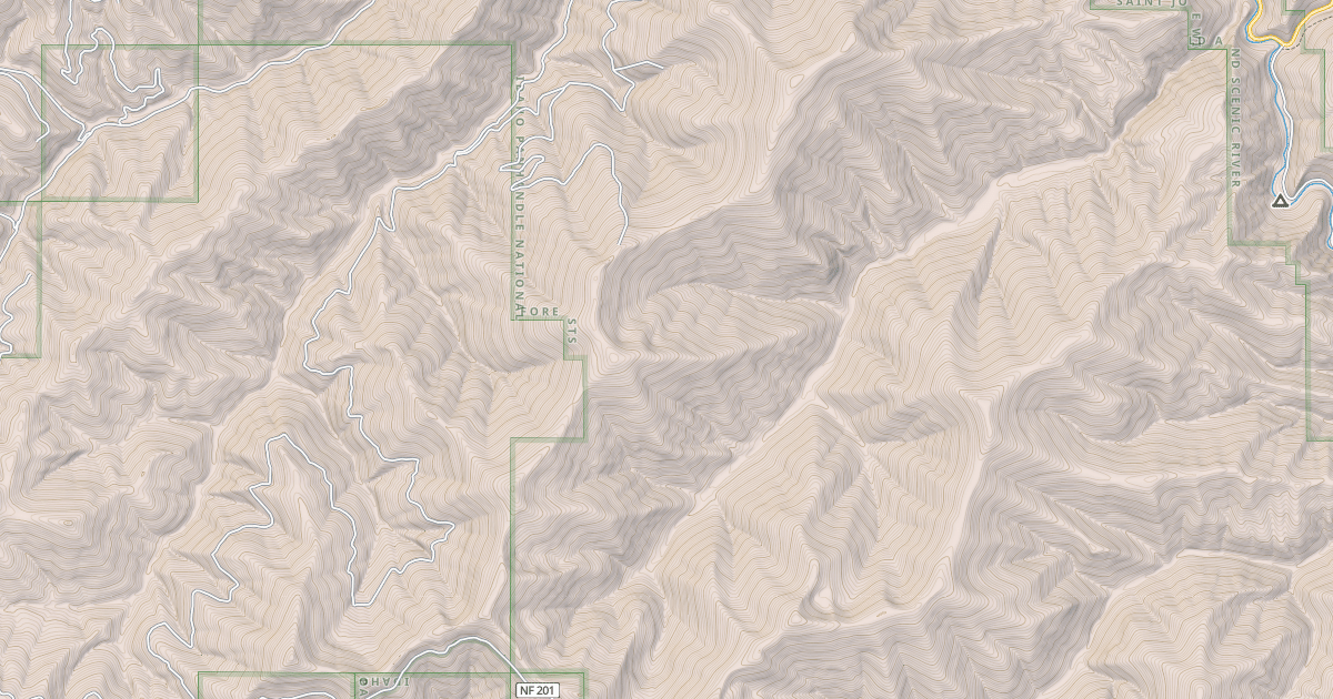 Map preview of CONRAD PEAK