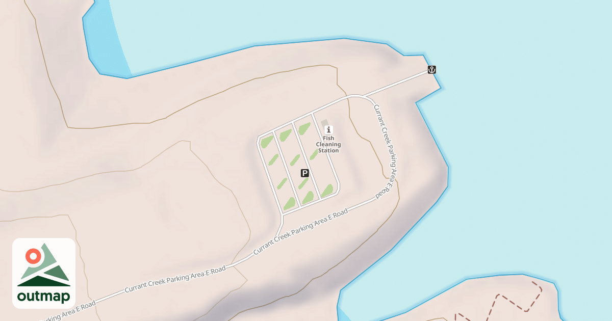 Map of CURRANT CRK PARKING AREA G