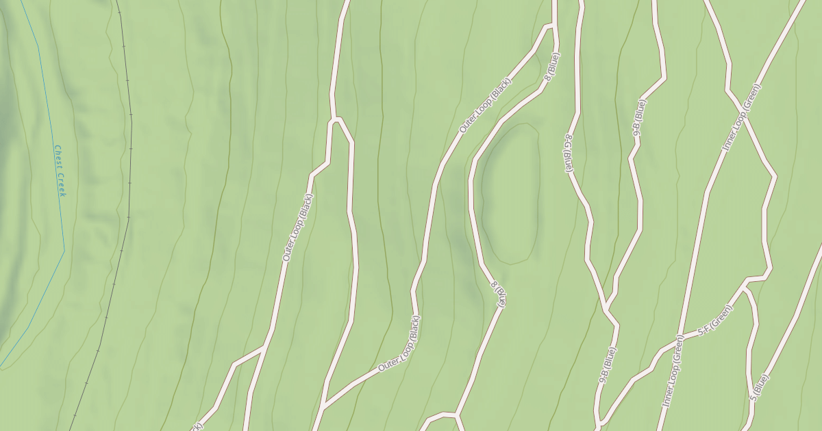 Map preview of Rock Run ATV Trails