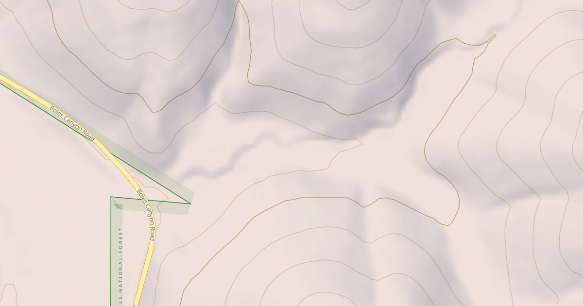 Map preview of BOLES CANYON BR 4H