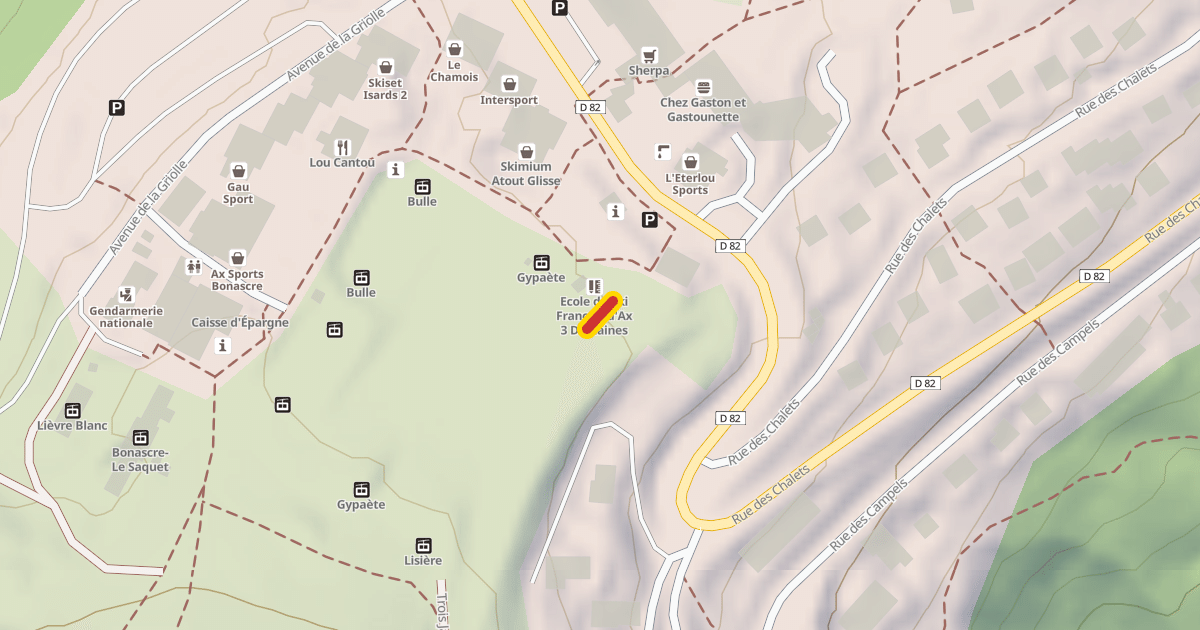 Map preview of Piou Piou