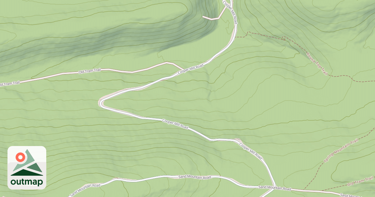 Map of Bald Eagle State Forest Snowmobile Trails