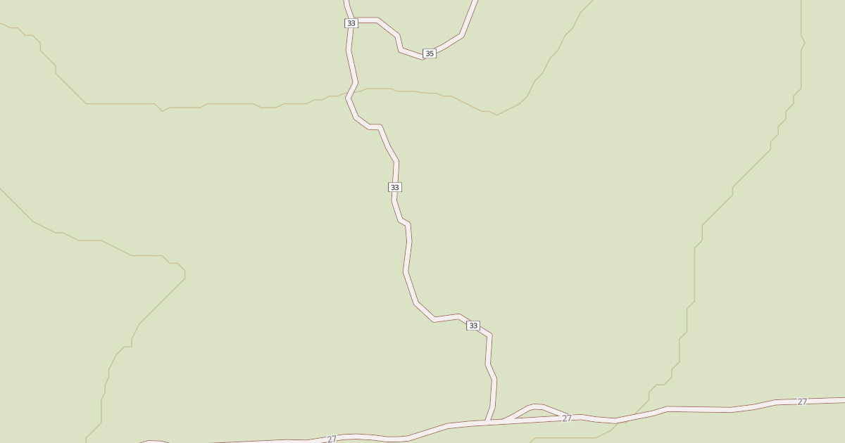 Map preview of Cline Buttes Tr 33