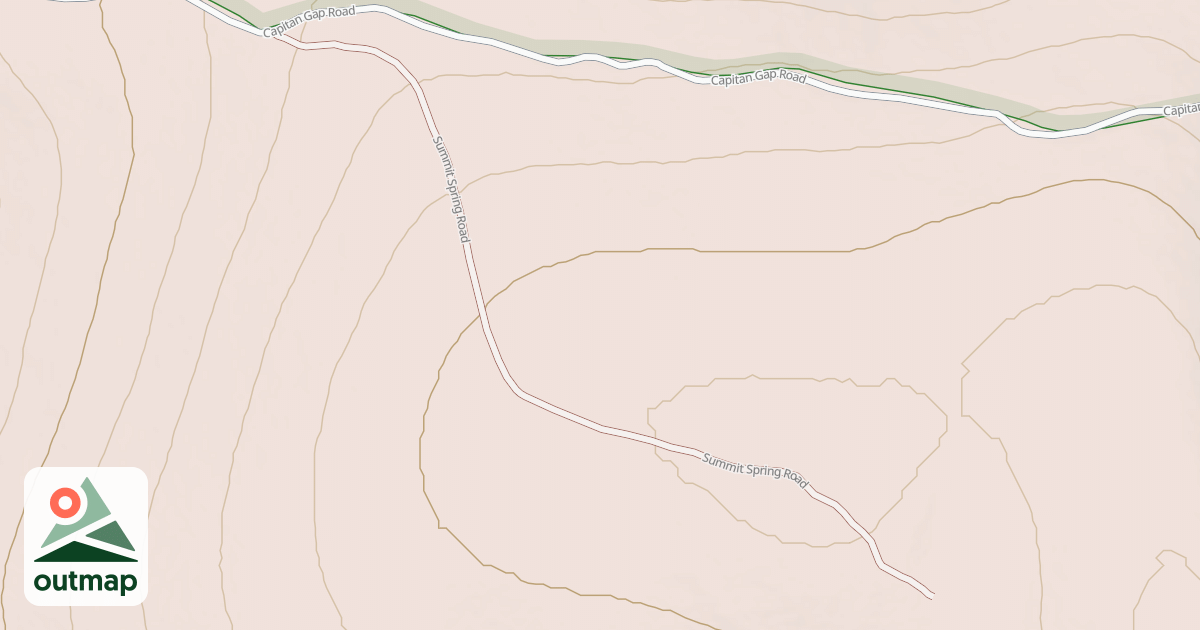Map of SUMMIT SPRING ROAD