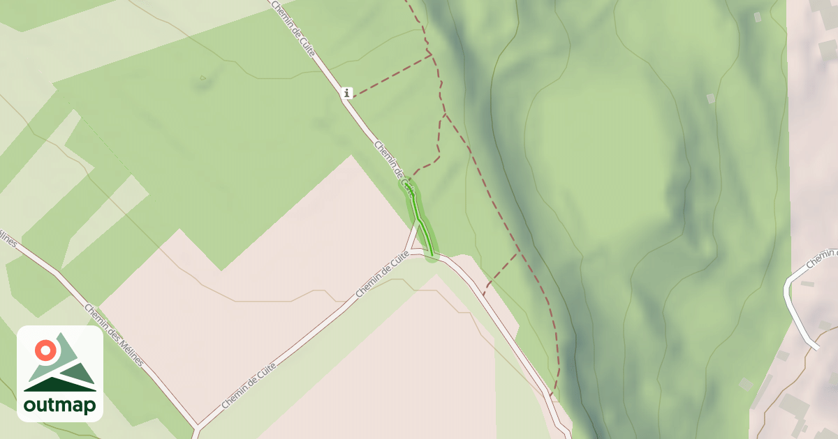 Map of Chemin de Cuite