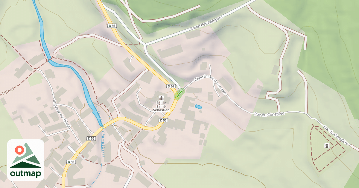 Map of Rue du Couvent