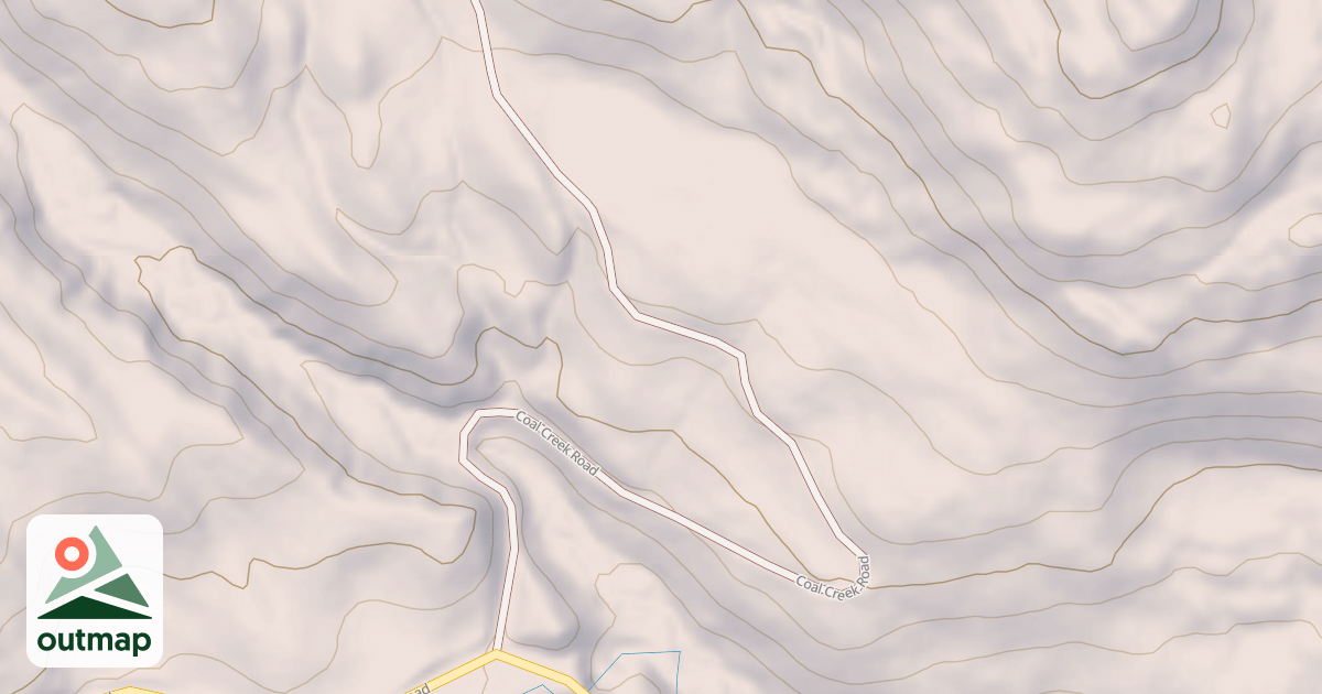 Map of COAL CREEK