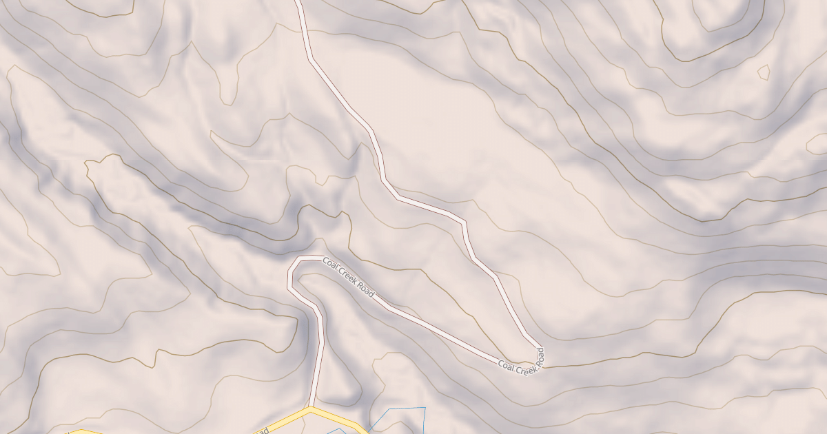 Map preview of COAL CREEK