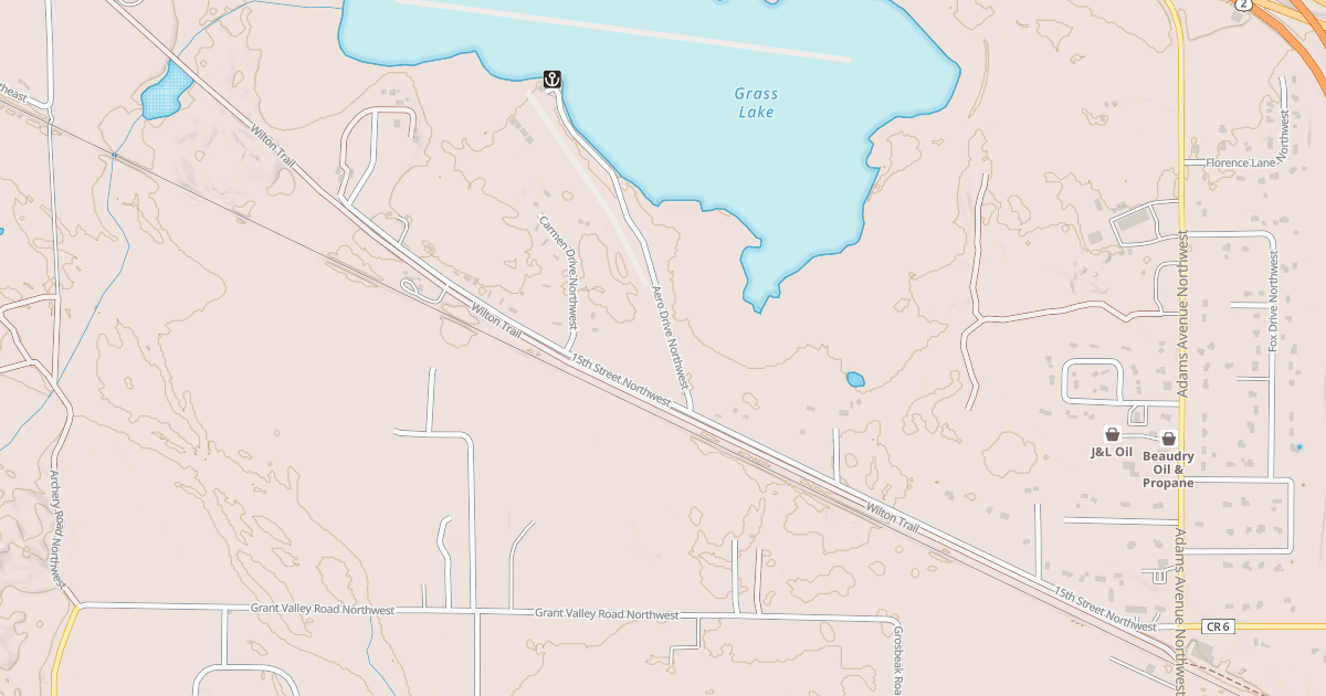 Map preview of Wilton Trails Northwest