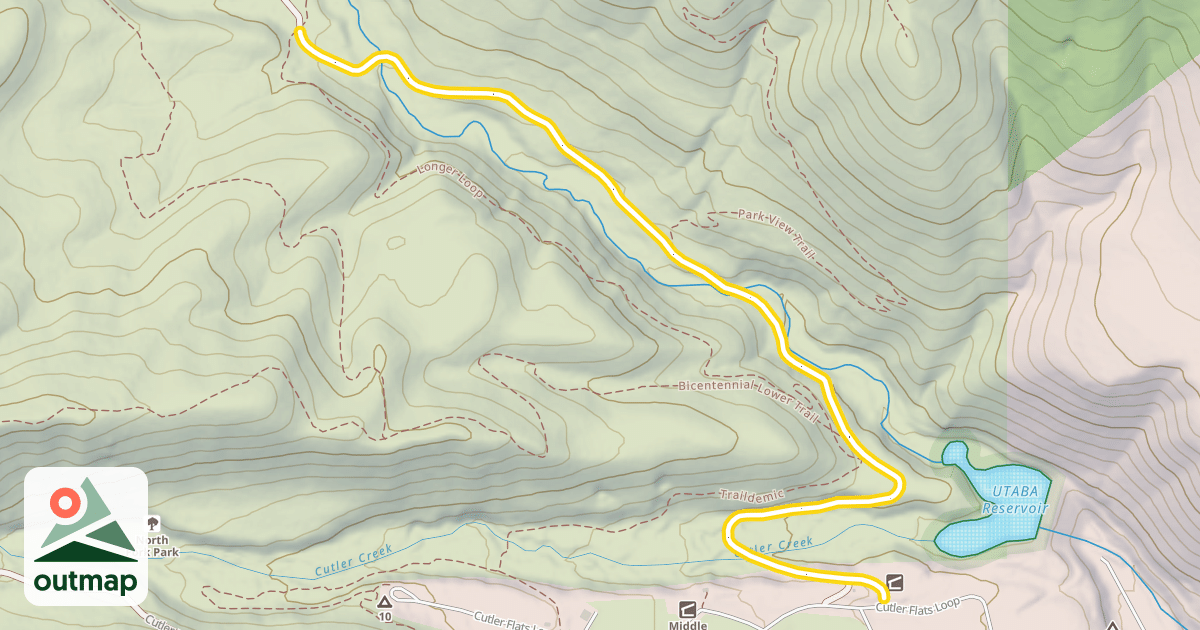 Map of North River Trail