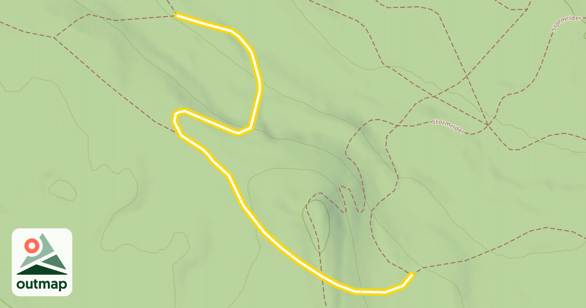 Map of 3.5 km Race