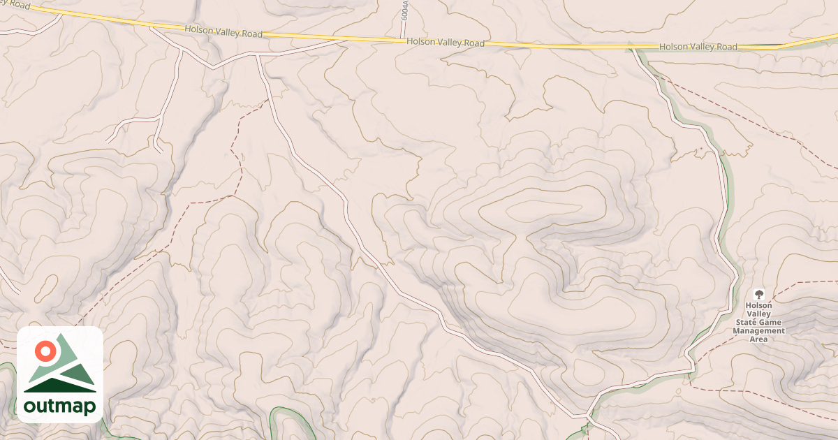 Map of GOLD CREEK