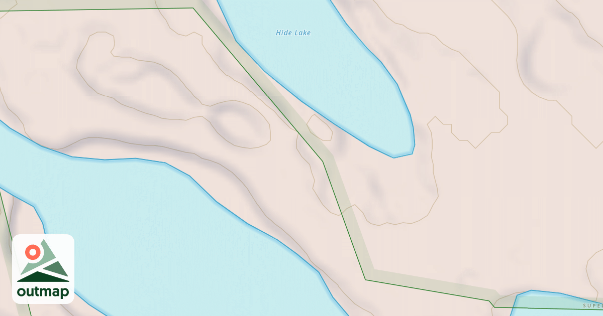 Map of BEETLE LAKE