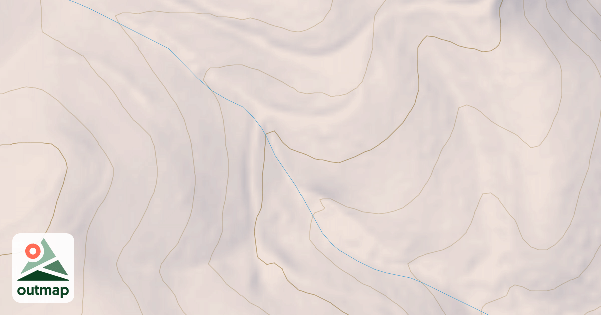 Map of COTTONWOOD CREEK SPUR F