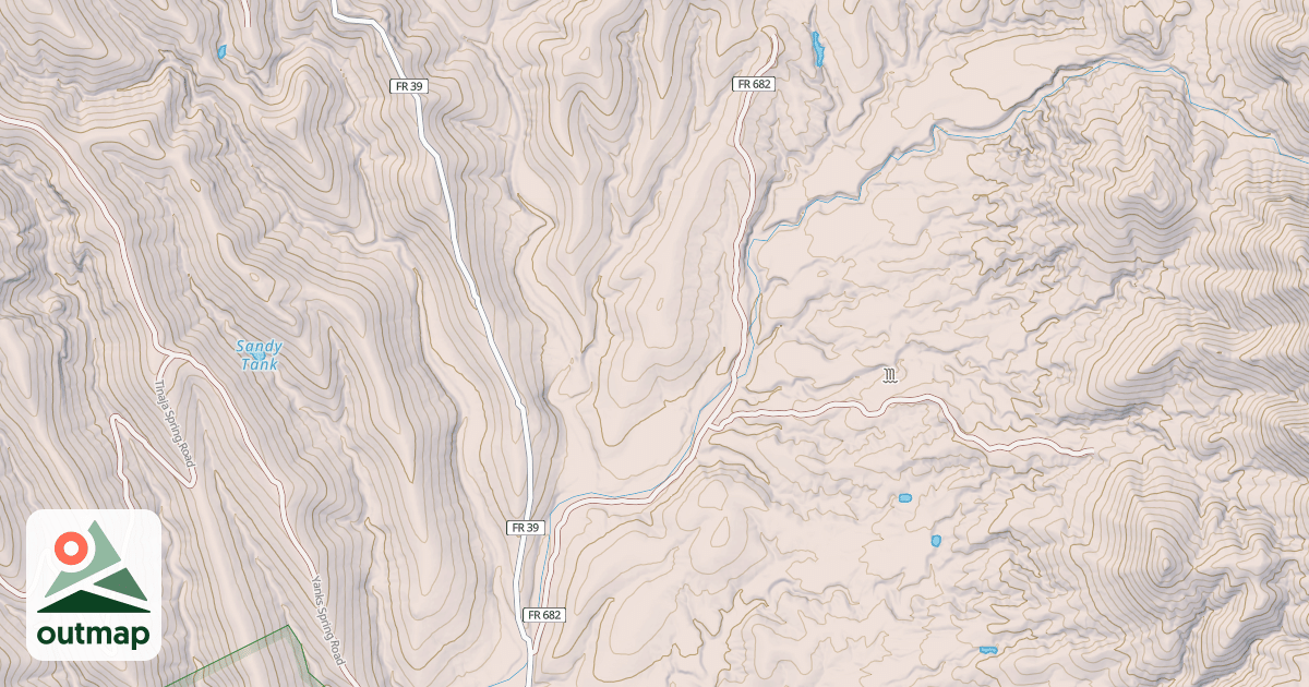 Map of MIDWAY DAM