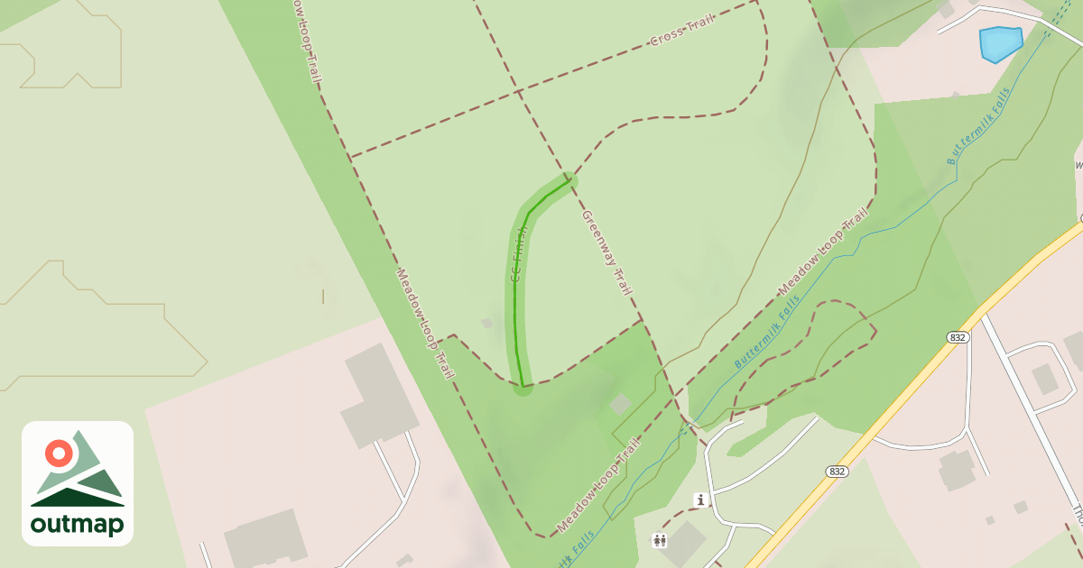 Map of CC Finish