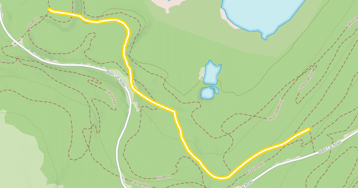 Map preview of Twin Pines Loop