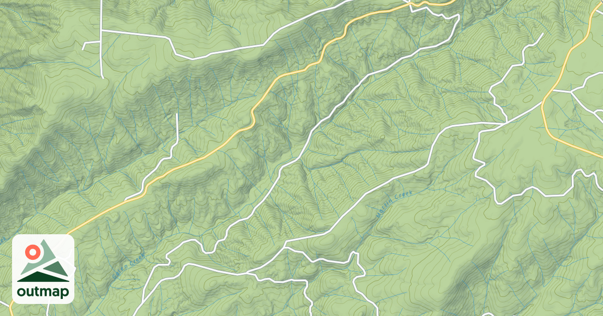 Map of GALEN CREEK