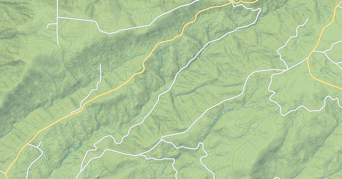 Map preview of GALEN CREEK