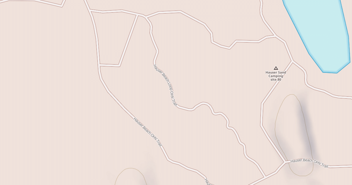 Map preview of USFS Motor Vehicle Use Map Trails 16124