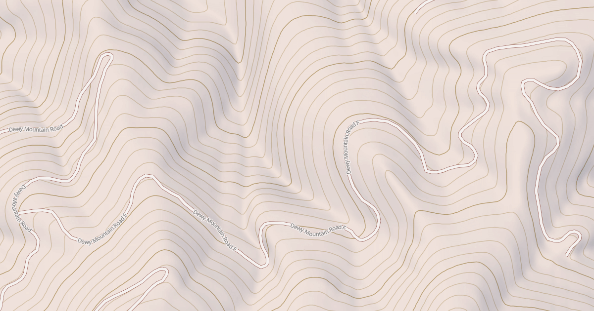 Map preview of DEWEY MOUNTAIN F