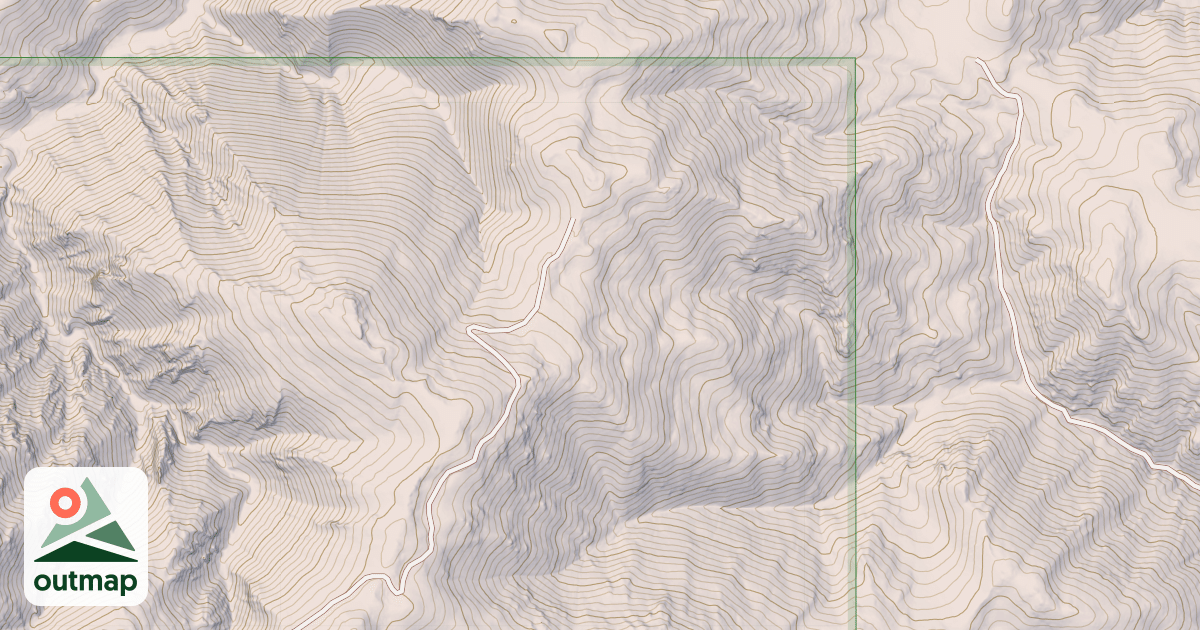 Map of BLAZE CANYON
