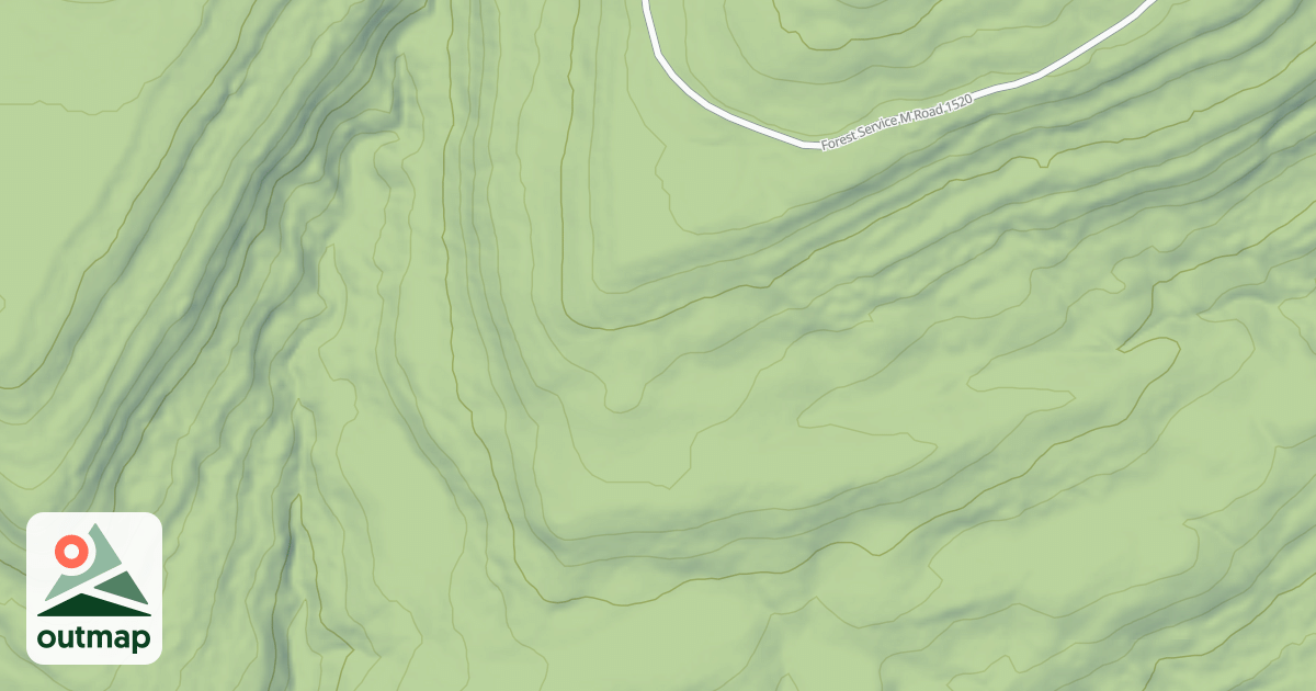Map of USFS National Forest System Roads {8A1175B2-4FE5-4886-8C26-69A7ADB0E660}