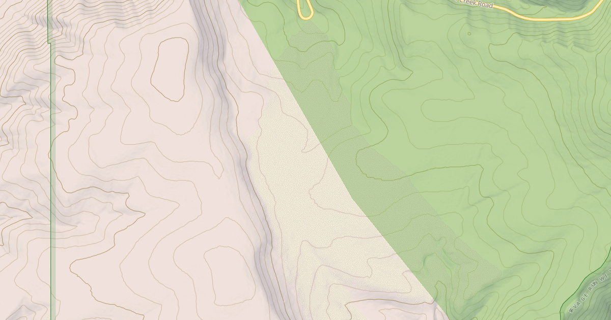 Map preview of FRENCH CREEK SPUR 1Q