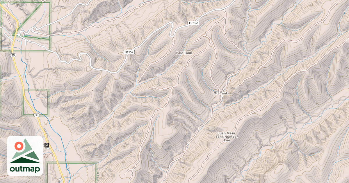 Map of 4086 T