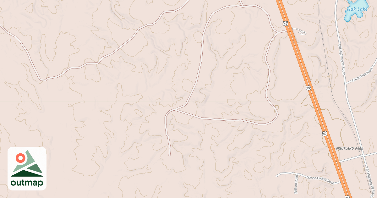 Map of USFS Motor Vehicle Use Map Roads {7CEEBAED-8382-44BE-9AD4-05FAC9C4CB36}