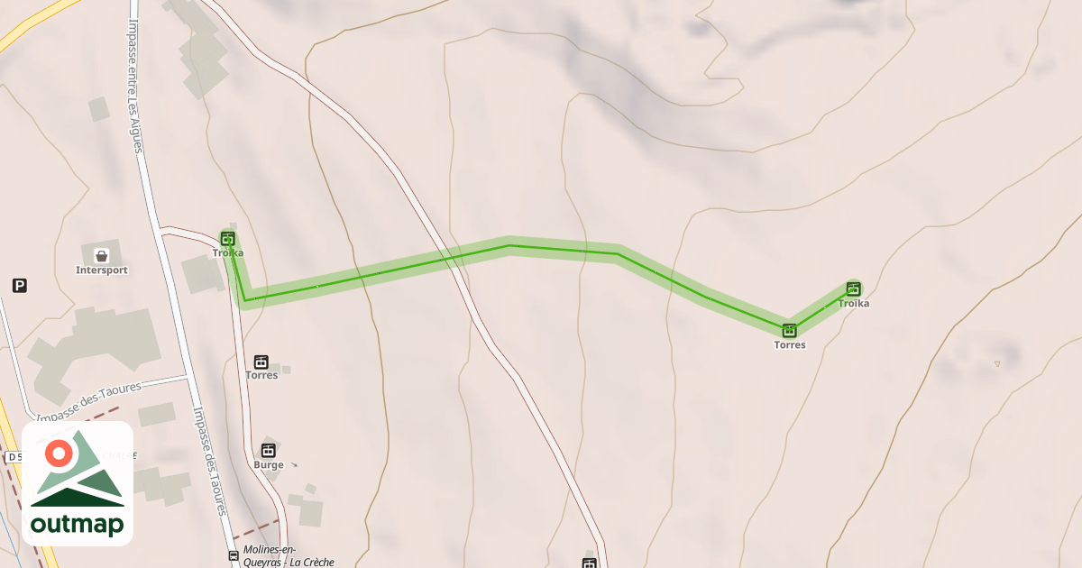 Map of Les Ramiers