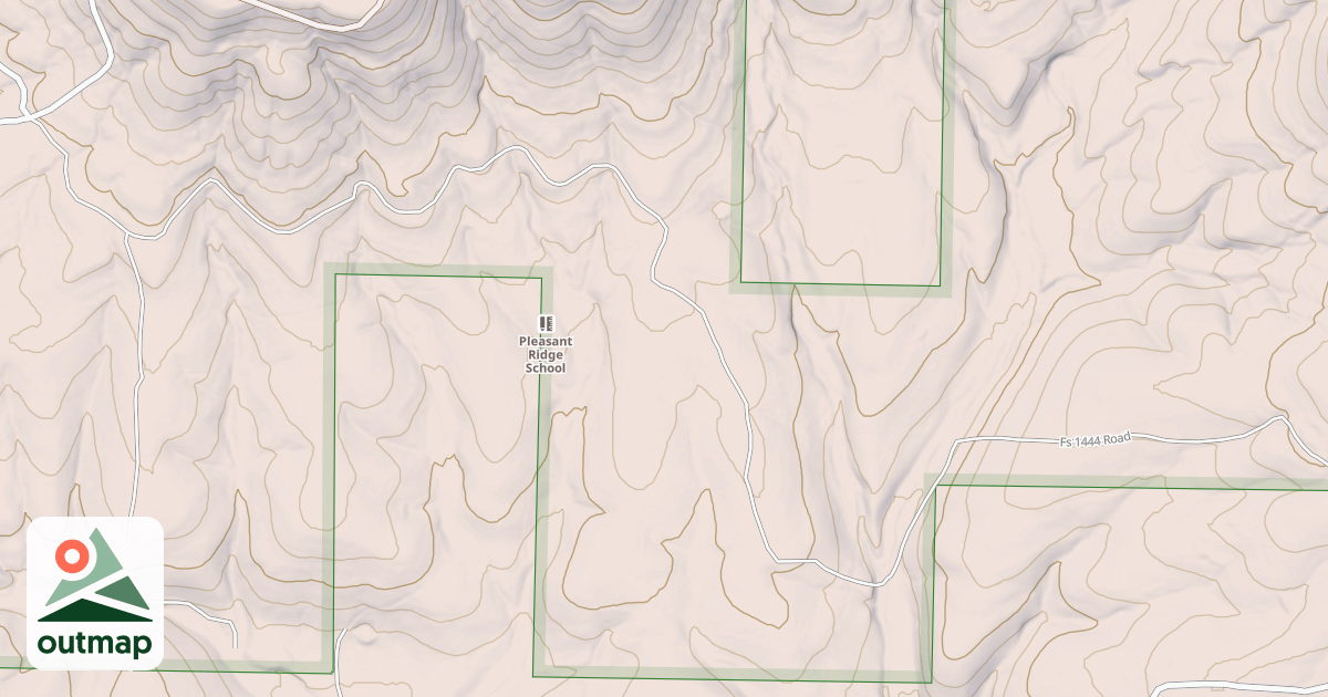 Map of PLEASANT RIDGE