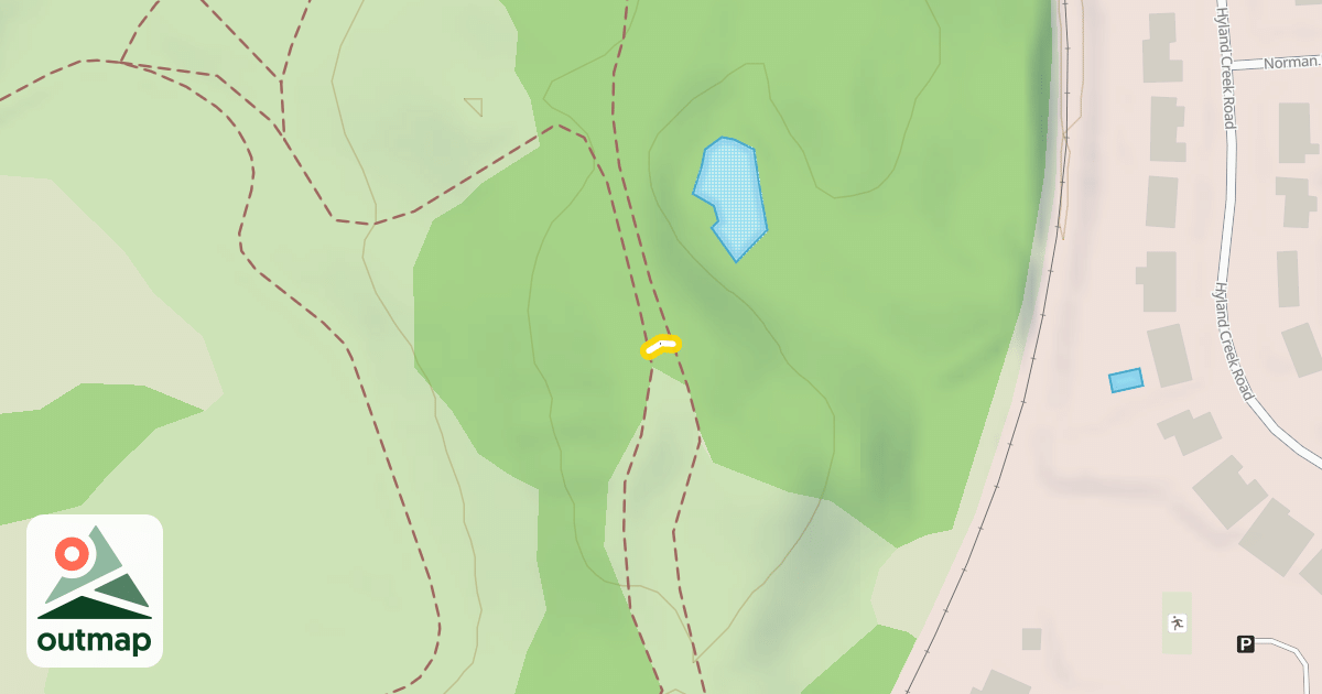 Map of Scenic Foothills