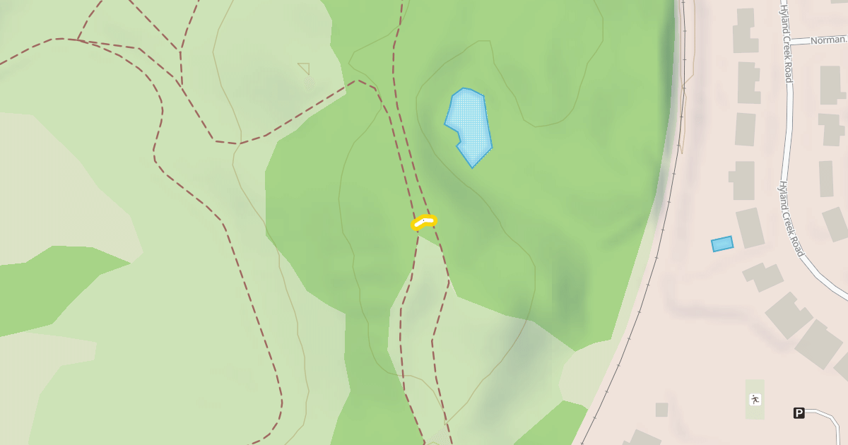 Map preview of Scenic Foothills